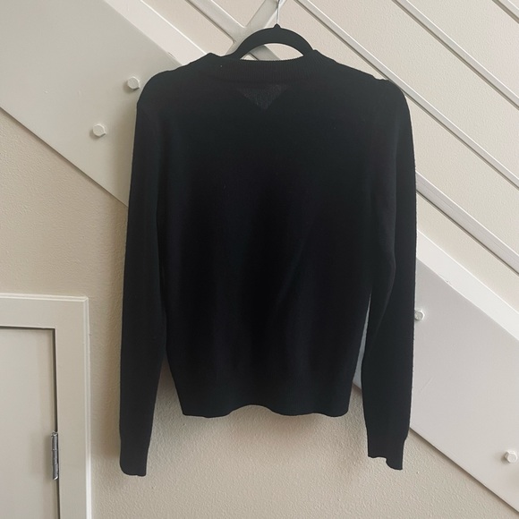 Fur front zip up sweater - Picture 2 of 2